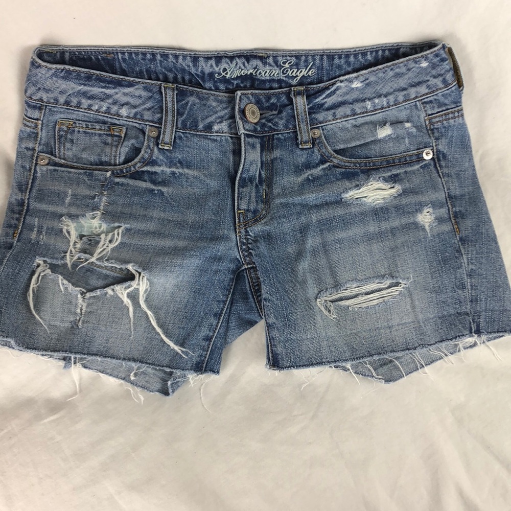 American eagle denim shorts